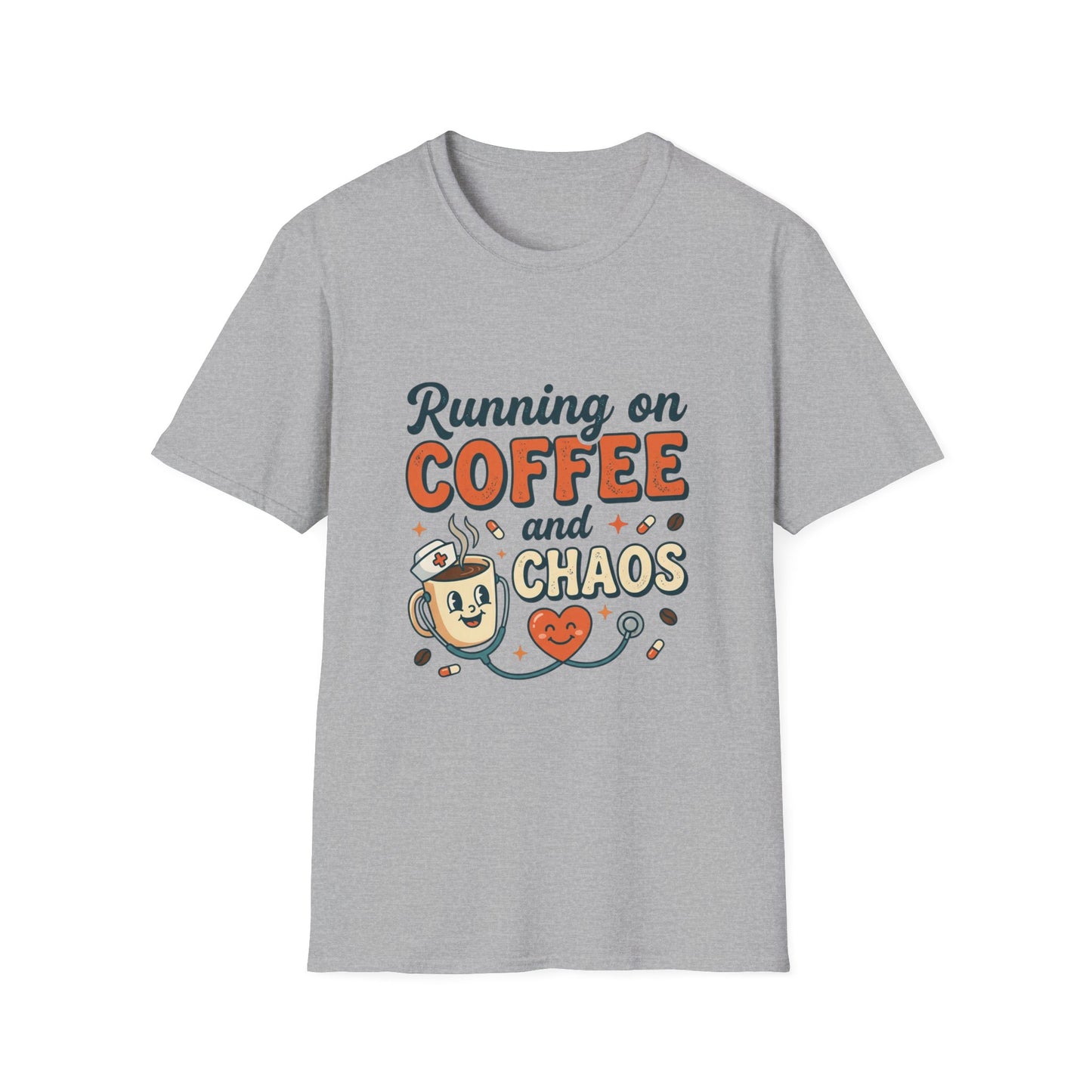 Running on Coffee and Chaos T-Shirt