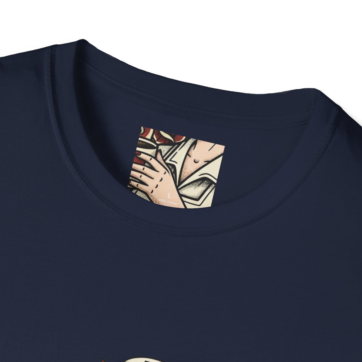 Nurse Fuel Tattoo-Style T-Shirt – Retro Nurse Graphic Tee for Healthcare Workers