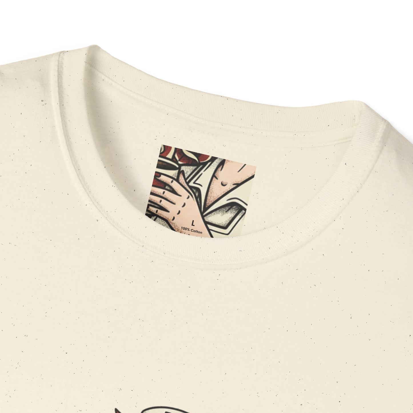 Nurse Fuel Tattoo-Style T-Shirt – Retro Nurse Graphic Tee for Healthcare Workers