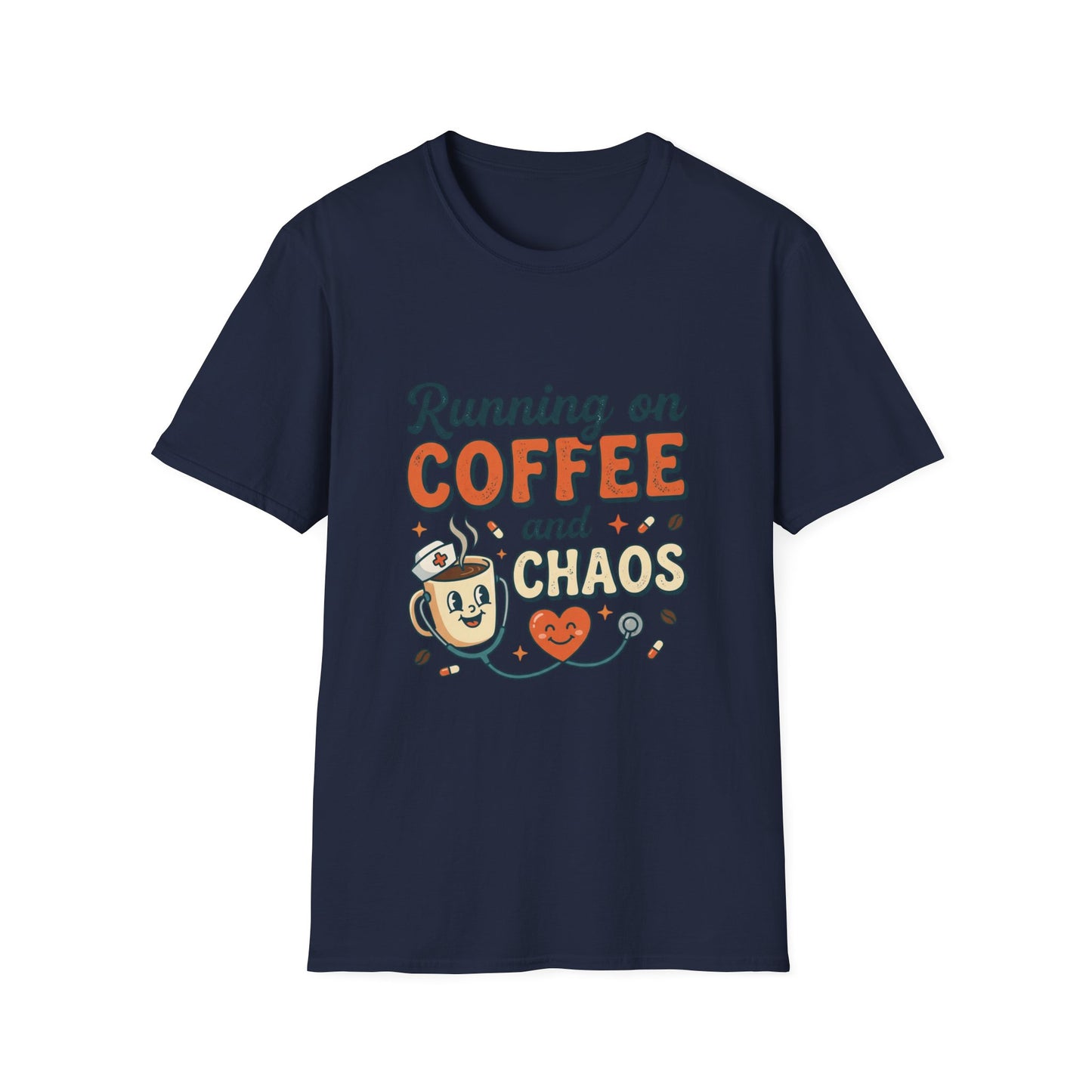 Running on Coffee and Chaos T-Shirt