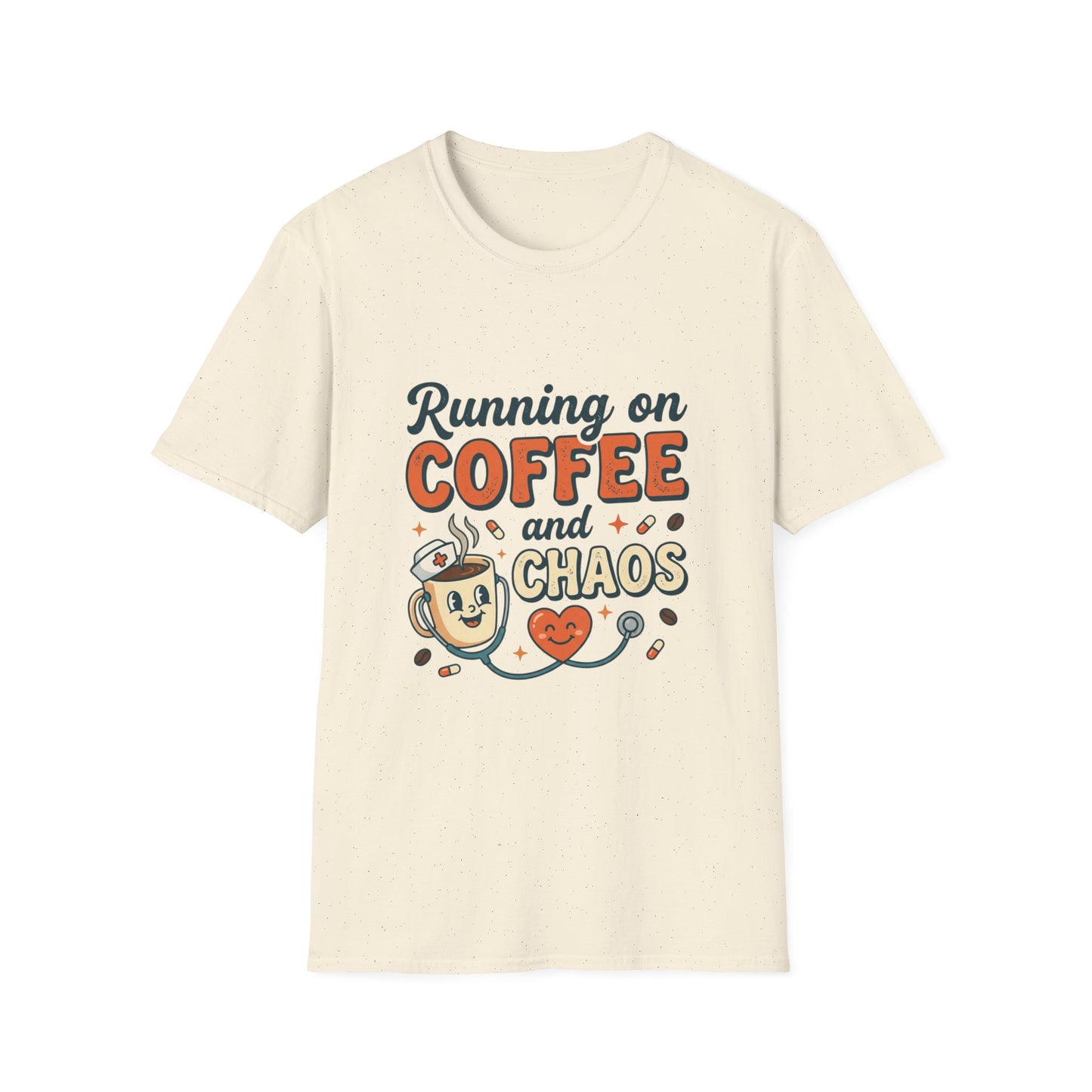 Running on Coffee and Chaos T-Shirt
