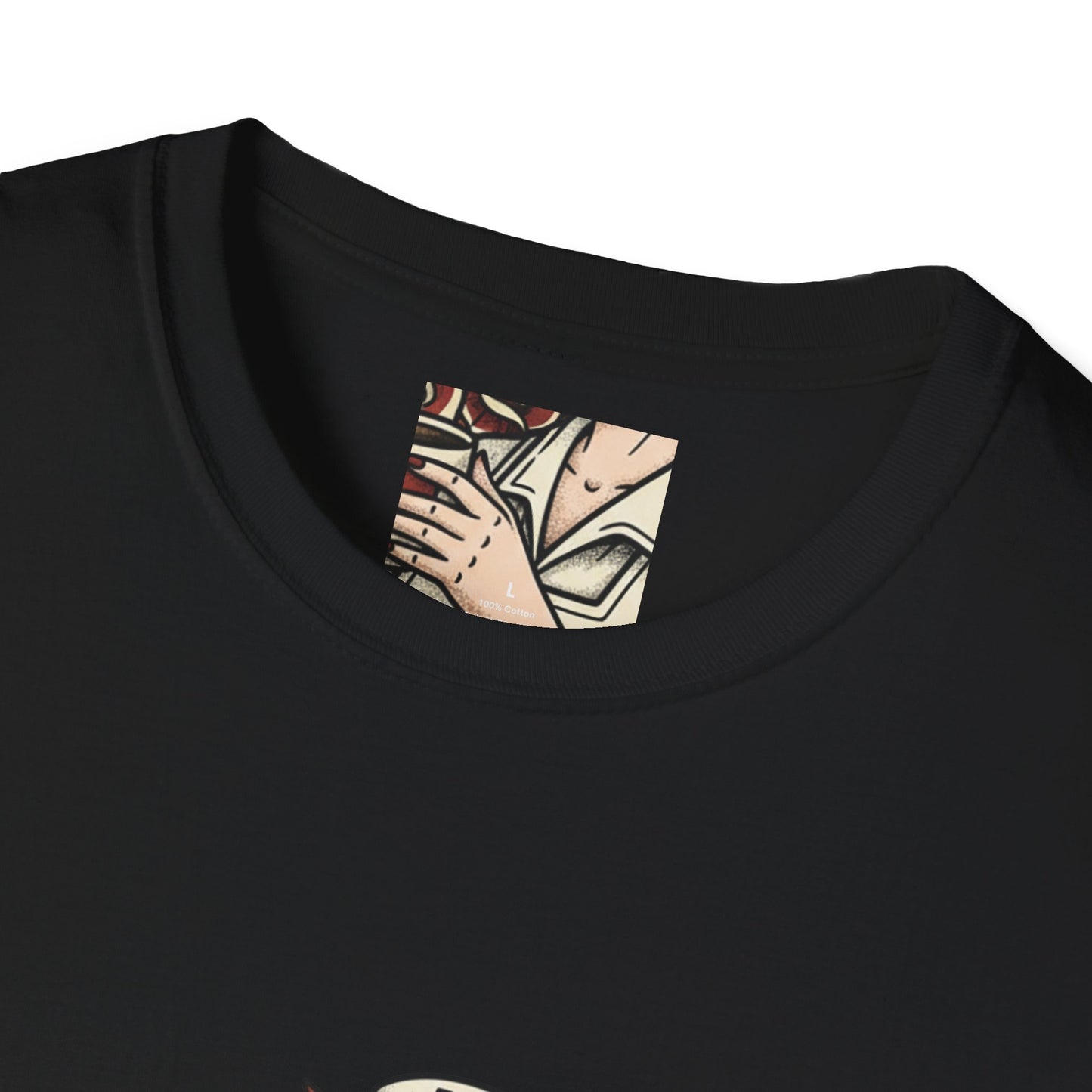 Nurse Fuel Tattoo-Style T-Shirt – Retro Nurse Graphic Tee for Healthcare Workers