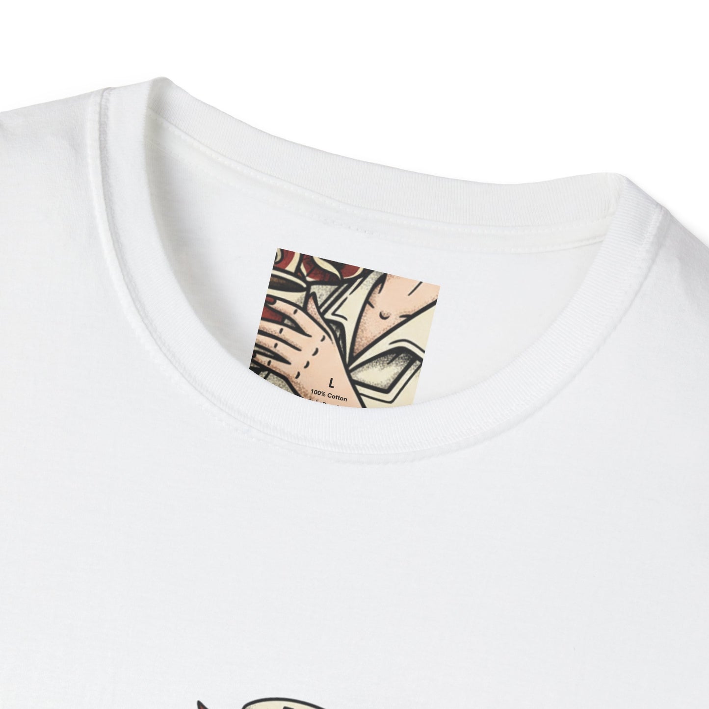 Nurse Fuel Tattoo-Style T-Shirt – Retro Nurse Graphic Tee for Healthcare Workers